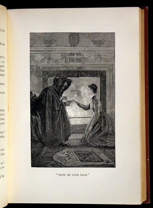 1890 Rare Victorian Edition - Jane Eyre. An Autobiography by Charlotte Brontë. Illustrated.