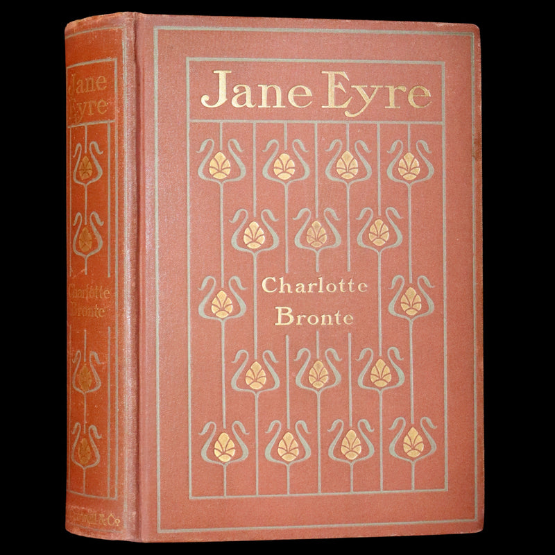 1890 Rare Victorian Edition - Jane Eyre. An Autobiography by Charlotte Brontë. Illustrated.