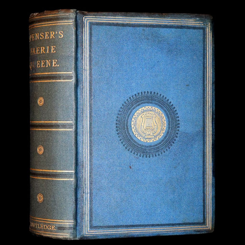 1866 Rare Book - The FAERIE QUEENE by Edmund Spenser, Illustrated by Edward Corbould.