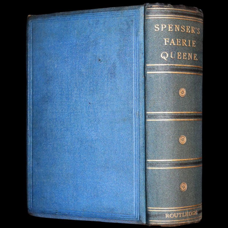 1866 Rare Book - The FAERIE QUEENE by Edmund Spenser, Illustrated by Edward Corbould.