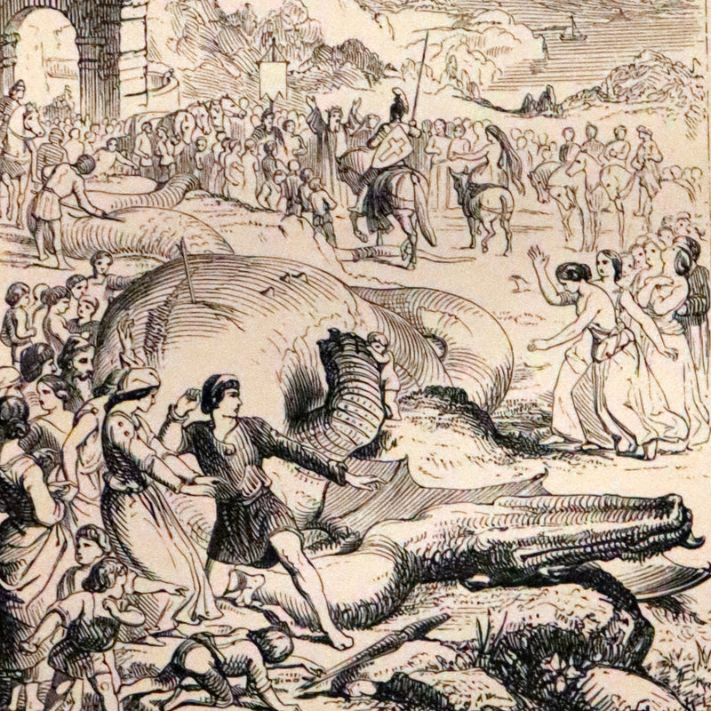 1866 Rare Book - The FAERIE QUEENE by Edmund Spenser, Illustrated by Edward Corbould.