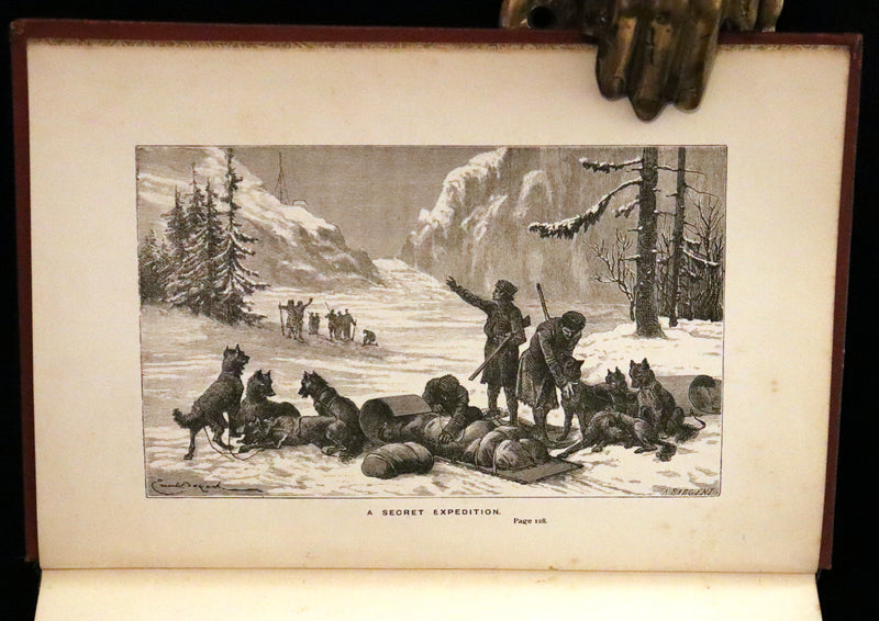 1886 Scarce edition - Hudson Bay; or, Everyday Life in the Wilds of North America by Robert Michael Ballantyne.