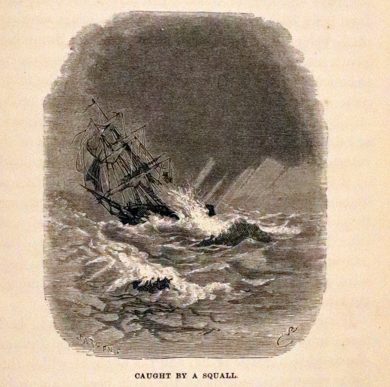 1886 Scarce edition - Hudson Bay; or, Everyday Life in the Wilds of North America by Robert Michael Ballantyne.