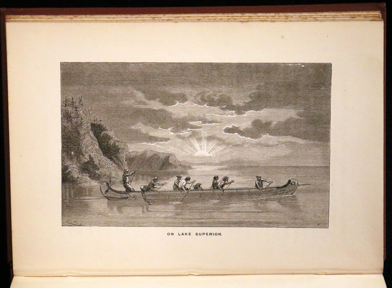 1886 Scarce edition - Hudson Bay; or, Everyday Life in the Wilds of North America by Robert Michael Ballantyne.