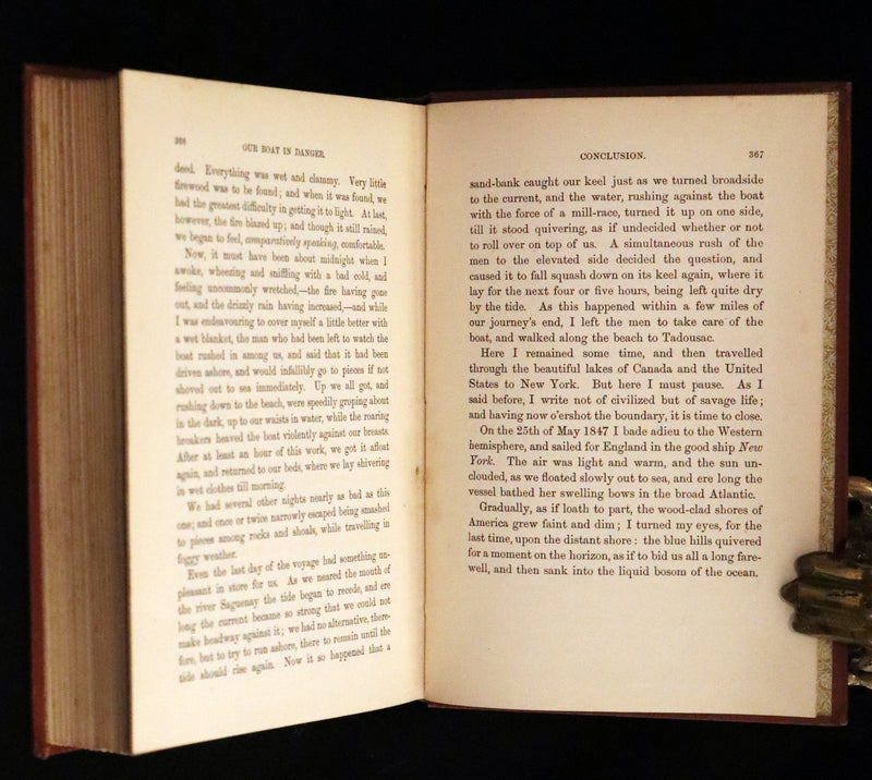 1886 Scarce edition - Hudson Bay; or, Everyday Life in the Wilds of North America by Robert Michael Ballantyne.