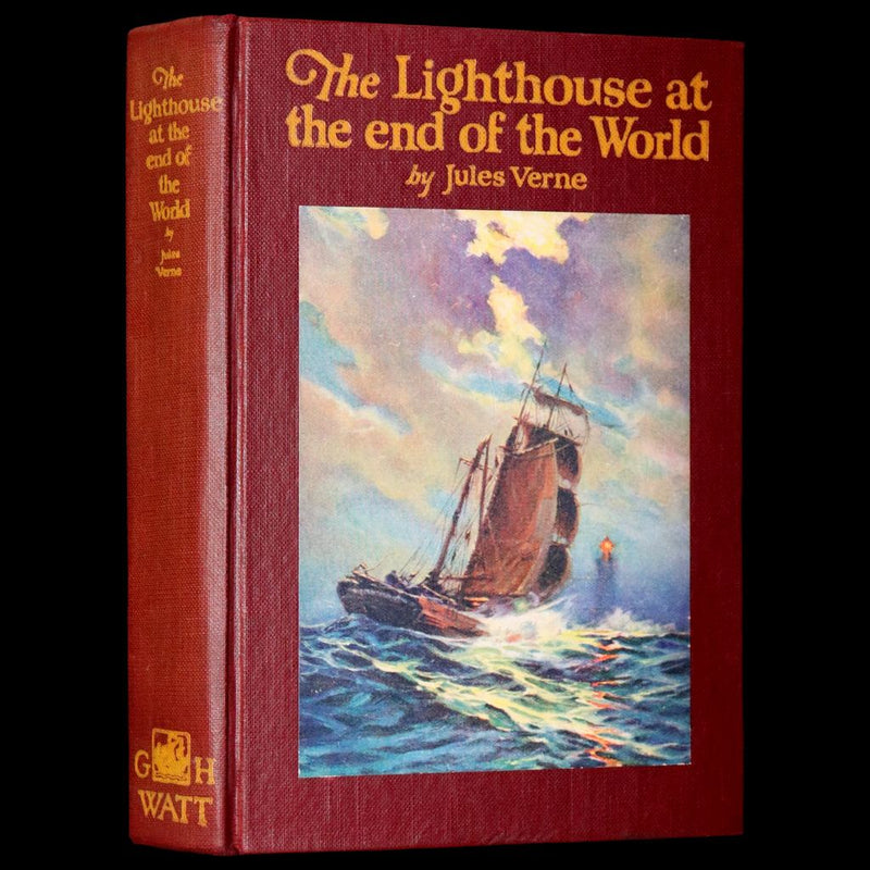1924 Rare First US Edition - JULES VERNE, The Lighthouse at the End of the World.