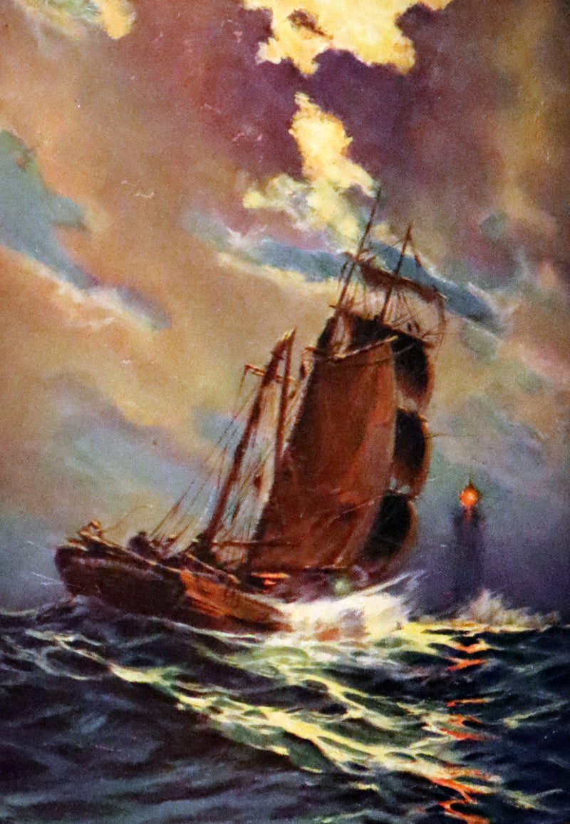 1924 Rare First US Edition - JULES VERNE, The Lighthouse at the End of the World.