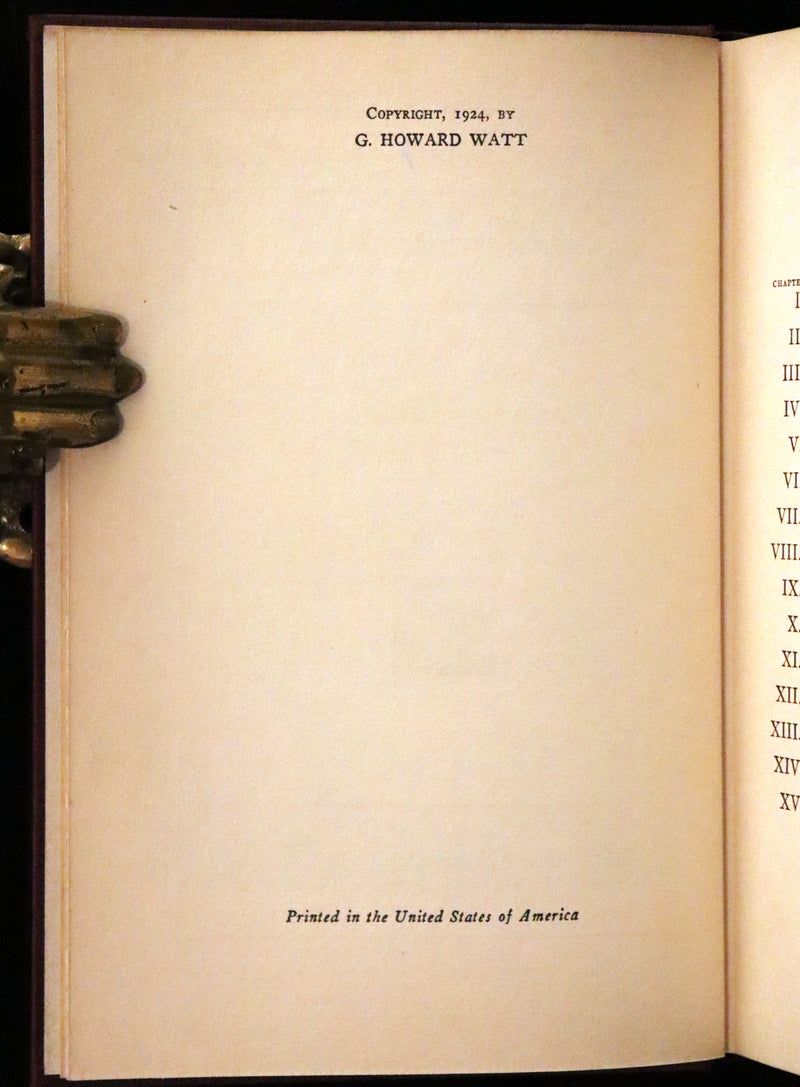 1924 Rare First US Edition - JULES VERNE, The Lighthouse at the End of the World.