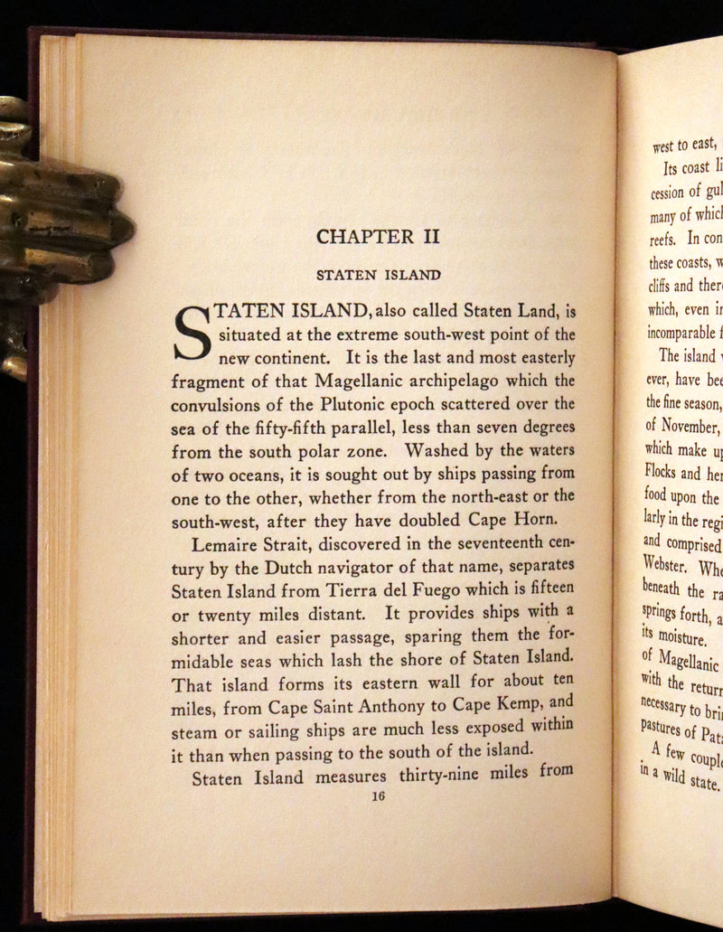 1924 Rare First US Edition - JULES VERNE, The Lighthouse at the End of the World.