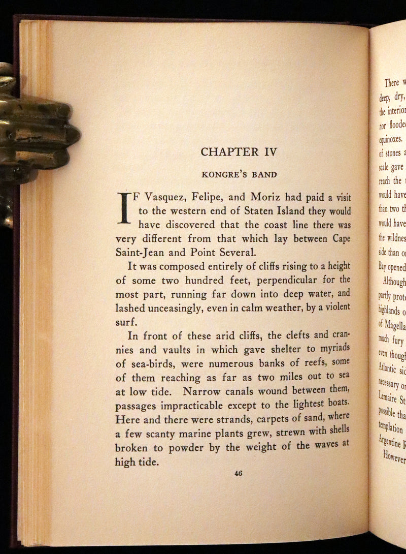 1924 Rare First US Edition - JULES VERNE, The Lighthouse at the End of the World.