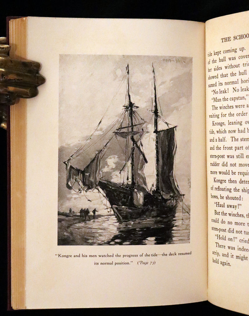 1924 Rare First US Edition - JULES VERNE, The Lighthouse at the End of the World.