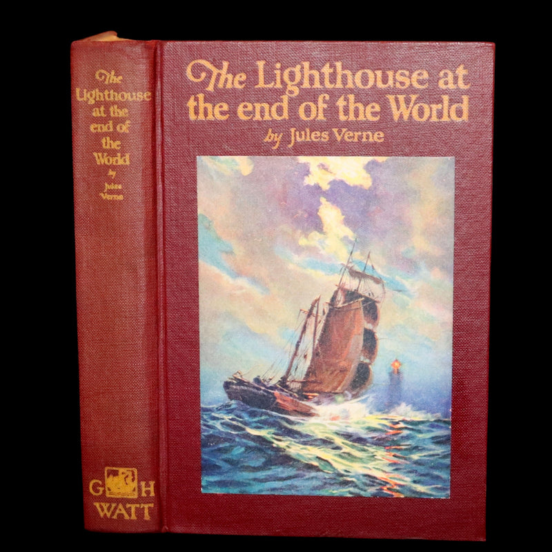1924 Rare First US Edition - JULES VERNE, The Lighthouse at the End of the World.