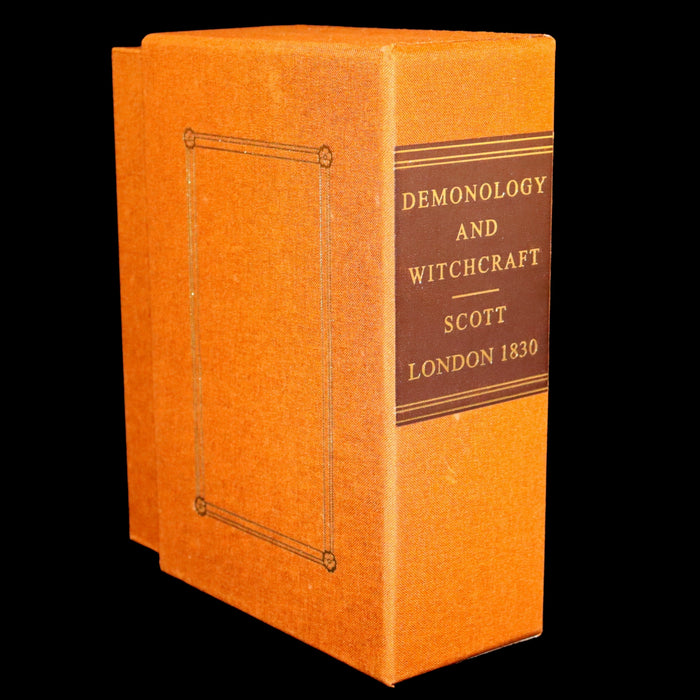 2023 Deluxe Limited Edition - (1830) Letters on Demonology and Witchcraft by Sir Walter Scott, Illustrated by George Cruikshank.