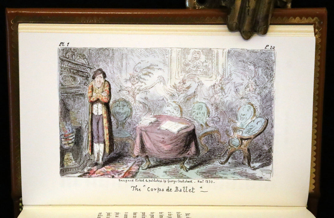 2023 Deluxe Limited Edition - (1830) Letters on Demonology and Witchcraft by Sir Walter Scott, Illustrated by George Cruikshank.