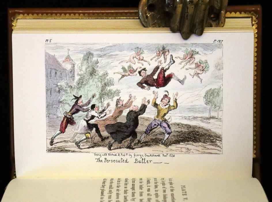 2023 Deluxe Limited Edition - (1830) Letters on Demonology and Witchcraft by Sir Walter Scott, Illustrated by George Cruikshank.