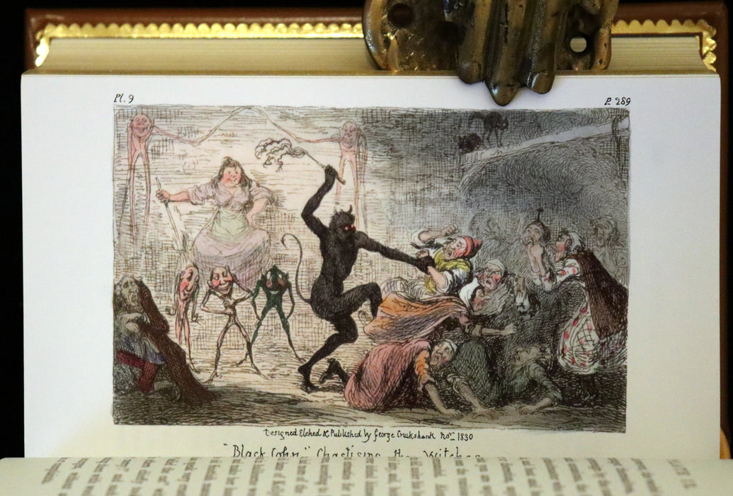 2023 Deluxe Limited Edition - (1830) Letters on Demonology and Witchcraft by Sir Walter Scott, Illustrated by George Cruikshank.