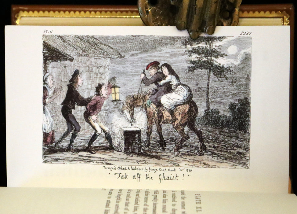 2023 Deluxe Limited Edition - (1830) Letters on Demonology and Witchcraft by Sir Walter Scott, Illustrated by George Cruikshank.