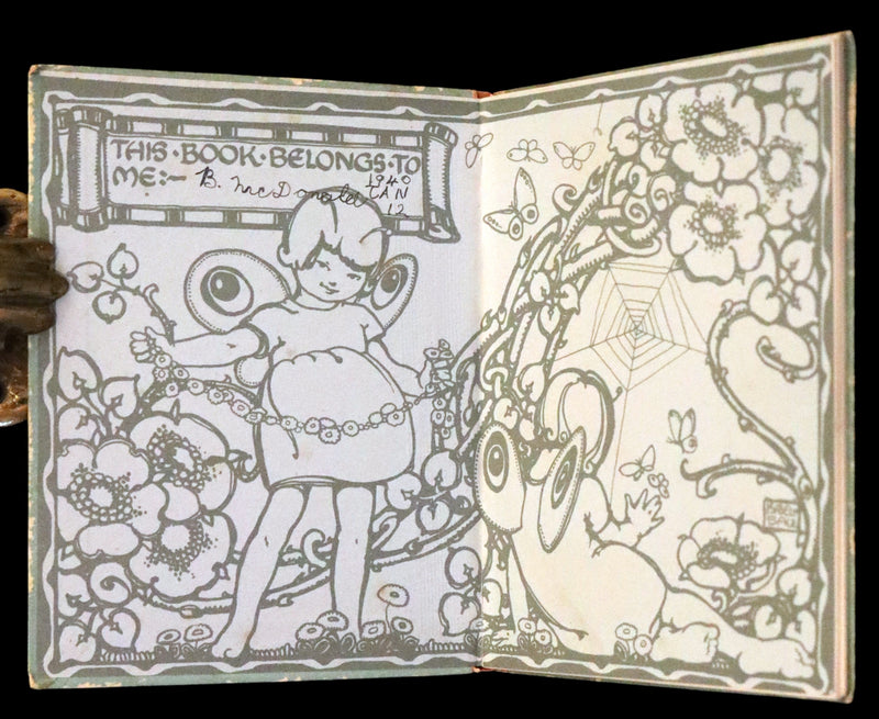 1927 Rare First Edition - Springtime, A Flower Book illustrated by Eleanor S. March.