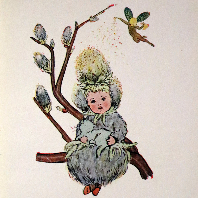 1927 Rare First Edition - Springtime, A Flower Book illustrated by Eleanor S. March.
