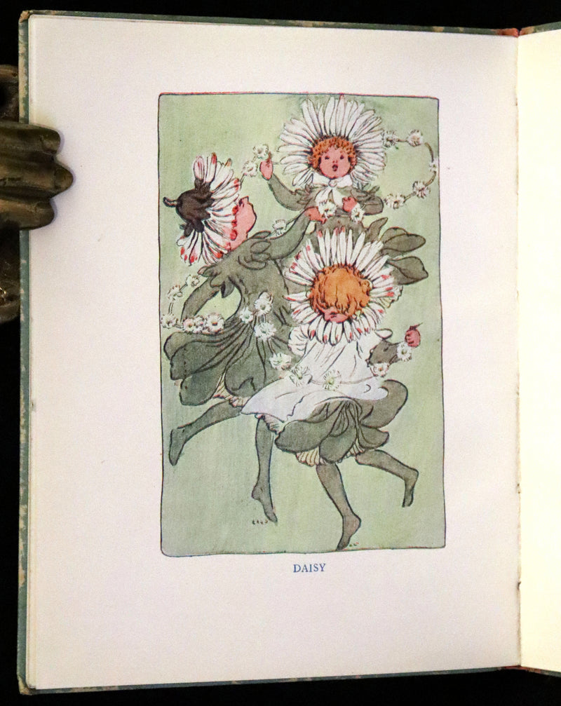 1927 Rare First Edition - Springtime, A Flower Book illustrated by Eleanor S. March.