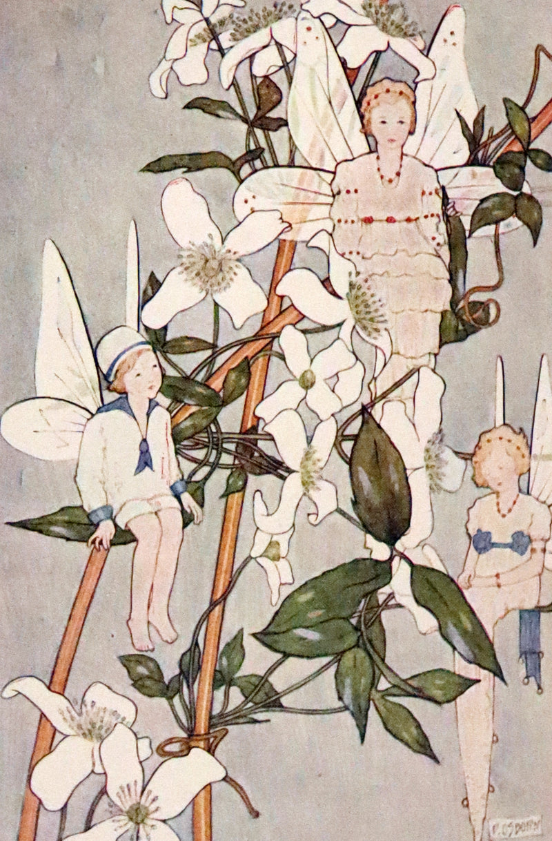 1923 Rare  First Edition - The Dream Girl's Garden by Edith Howes illustrated by D. Osborn.