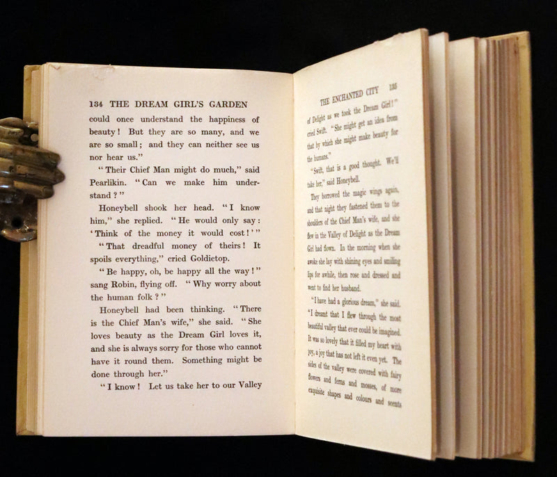1923 Rare  First Edition - The Dream Girl's Garden by Edith Howes illustrated by D. Osborn.