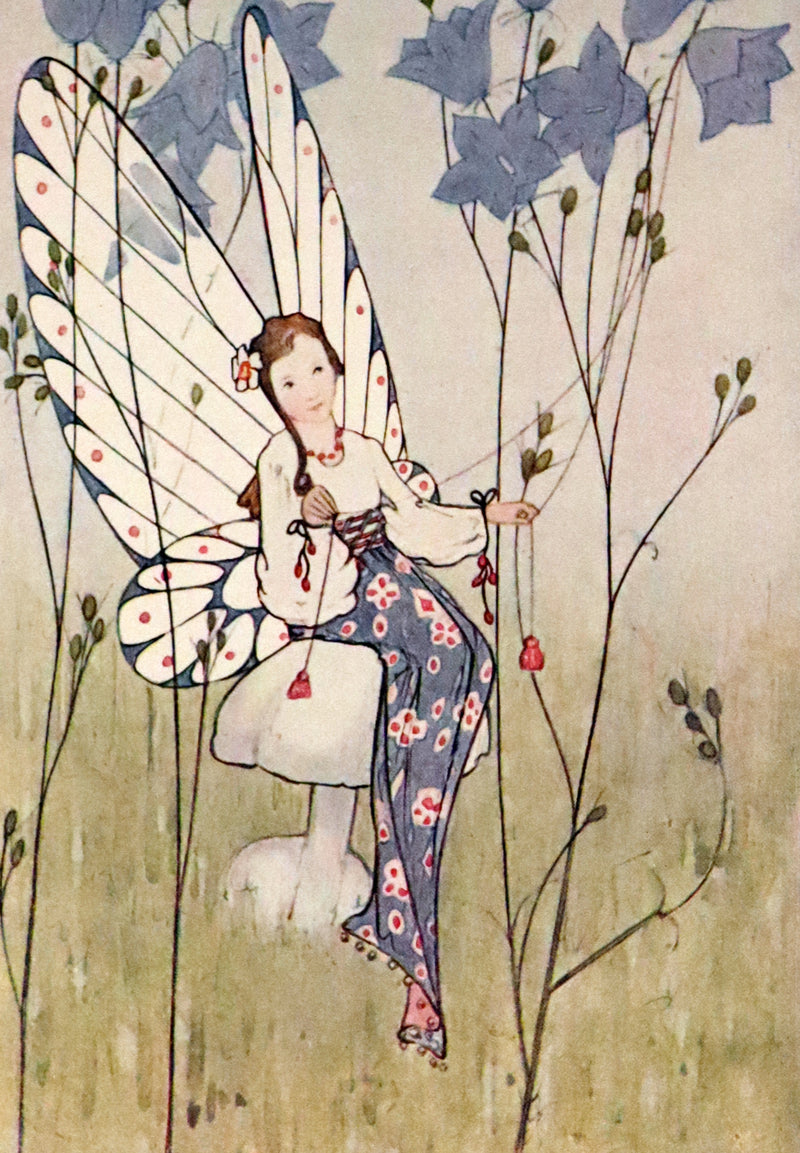 1923 Rare  First Edition - The Dream Girl's Garden by Edith Howes illustrated by D. Osborn.