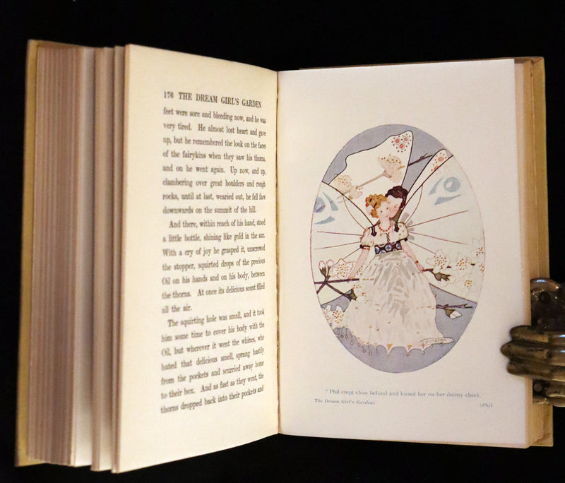 1923 Rare  First Edition - The Dream Girl's Garden by Edith Howes illustrated by D. Osborn.