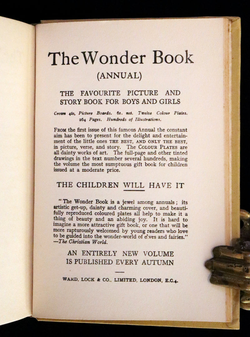 1923 Rare  First Edition - The Dream Girl's Garden by Edith Howes illustrated by D. Osborn.