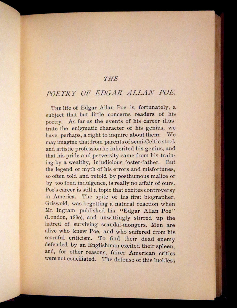 1895 Rare Book - The Raven and other Poems by Edgar Allan POE (Altemus Edition)