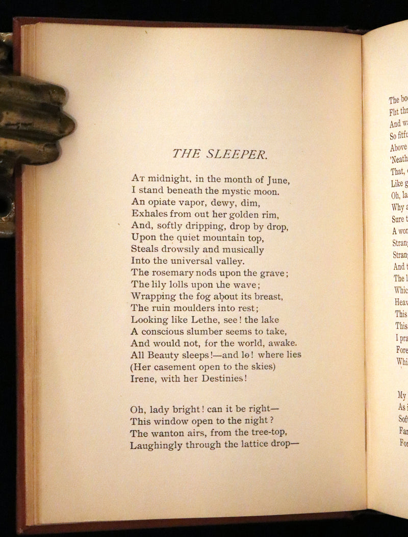 1895 Rare Book - The Raven and other Poems by Edgar Allan POE (Altemus Edition)