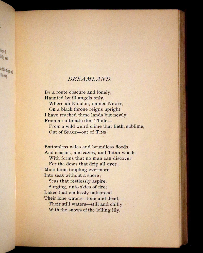 1895 Rare Book - The Raven and other Poems by Edgar Allan POE (Altemus Edition)