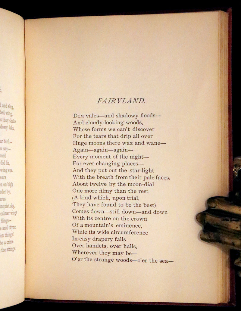 1895 Rare Book - The Raven and other Poems by Edgar Allan POE (Altemus Edition)