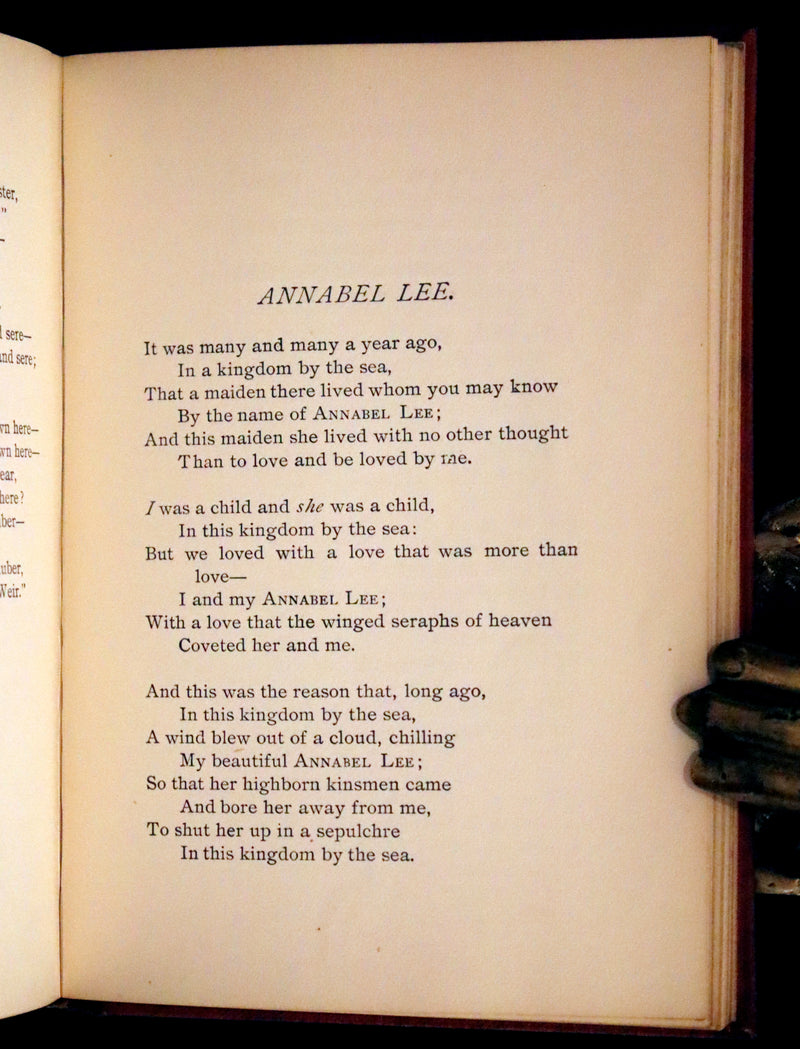 1895 Rare Book - The Raven and other Poems by Edgar Allan POE (Altemus Edition)