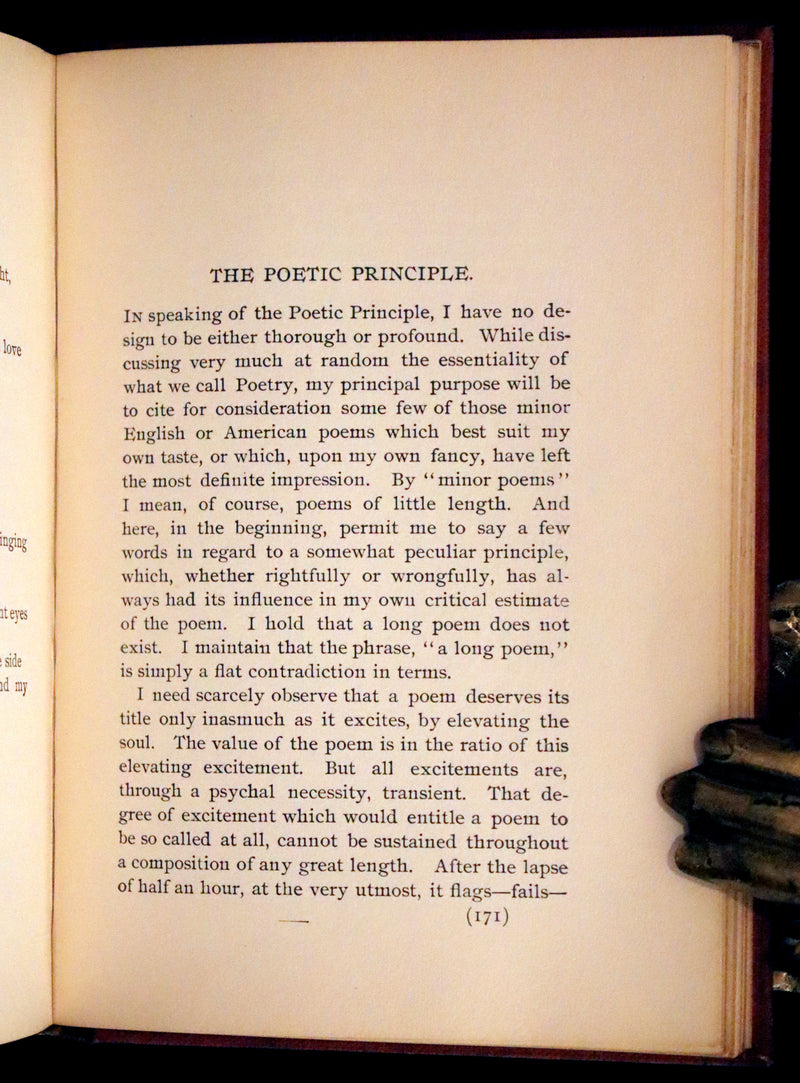 1895 Rare Book - The Raven and other Poems by Edgar Allan POE (Altemus Edition)