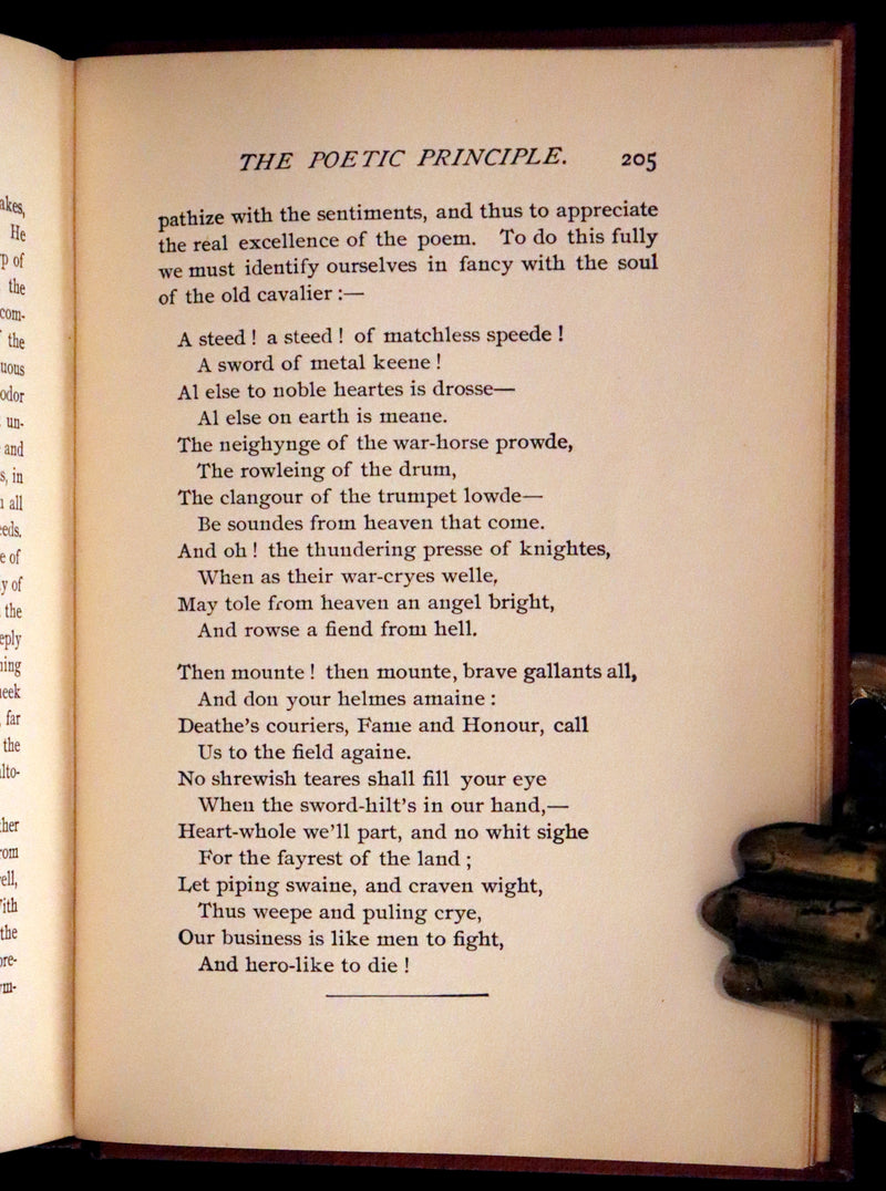 1895 Rare Book - The Raven and other Poems by Edgar Allan POE (Altemus Edition)