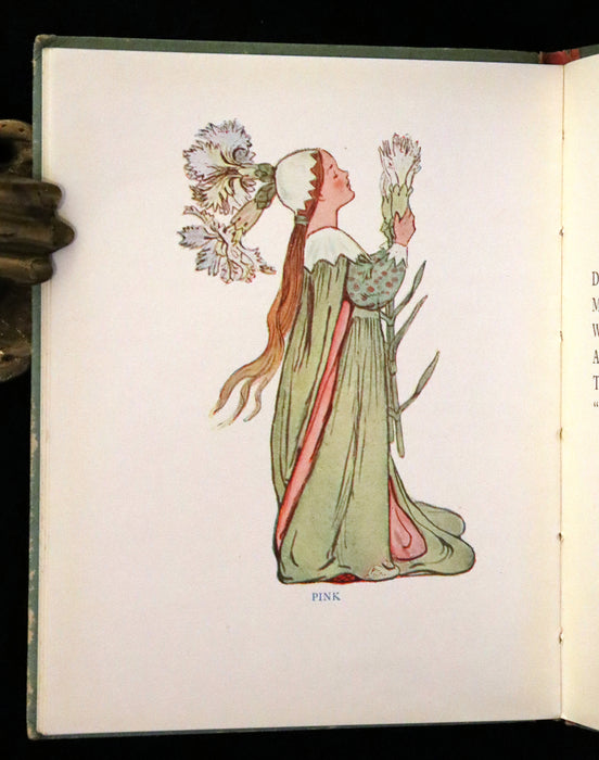 1927 Rare First Edition - Summer-Flowers, A Flower Book illustrated by Eleanor S. March.