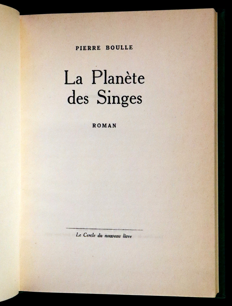 1963 Rare First Limited Edition #732 - The Planet of the Apes (La Planete des Singes) by Pierre Boulle.