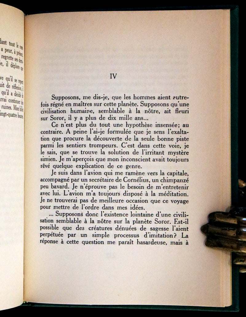 1963 Rare First Limited Edition #732 - The Planet of the Apes (La Planete des Singes) by Pierre Boulle.