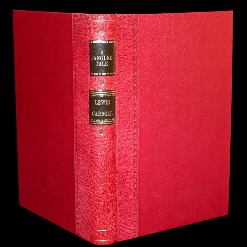 1885 Rare First Edition Book - A Tangled Tale by Lewis Carroll, illustrated by Arthur B. Frost.