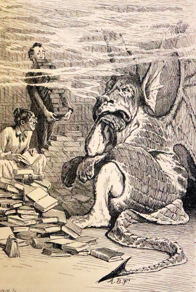 1885 Rare First Edition Book - A Tangled Tale by Lewis Carroll, illustrated by Arthur B. Frost.