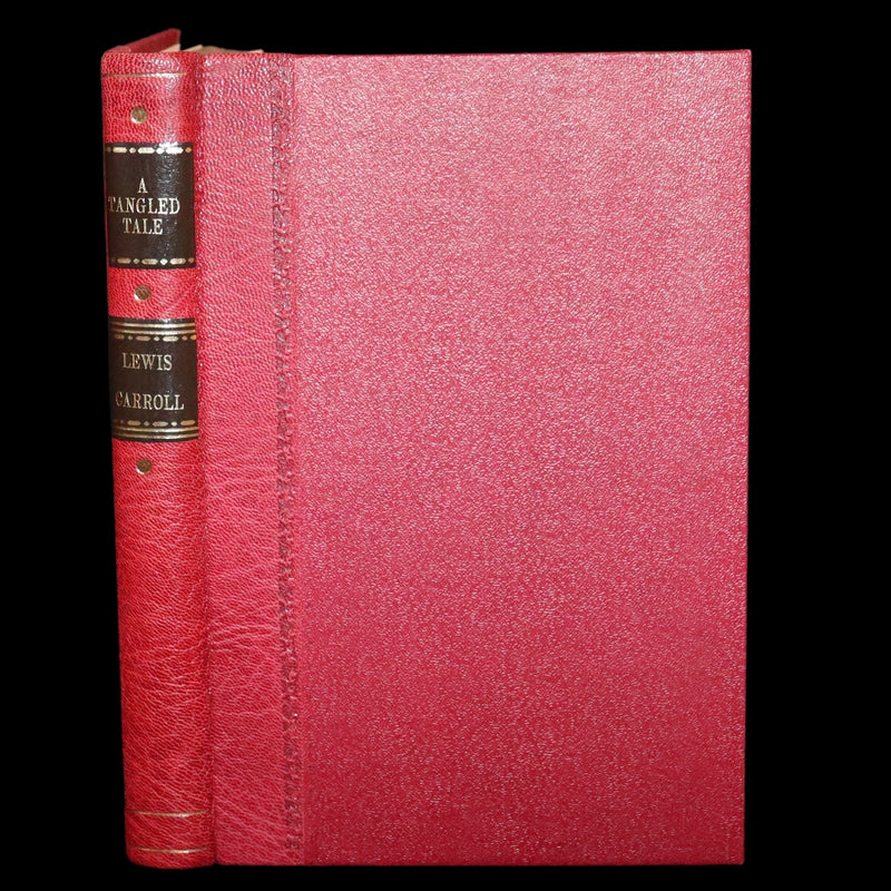 1885 Rare First Edition Book - A Tangled Tale by Lewis Carroll, illustrated by Arthur B. Frost.