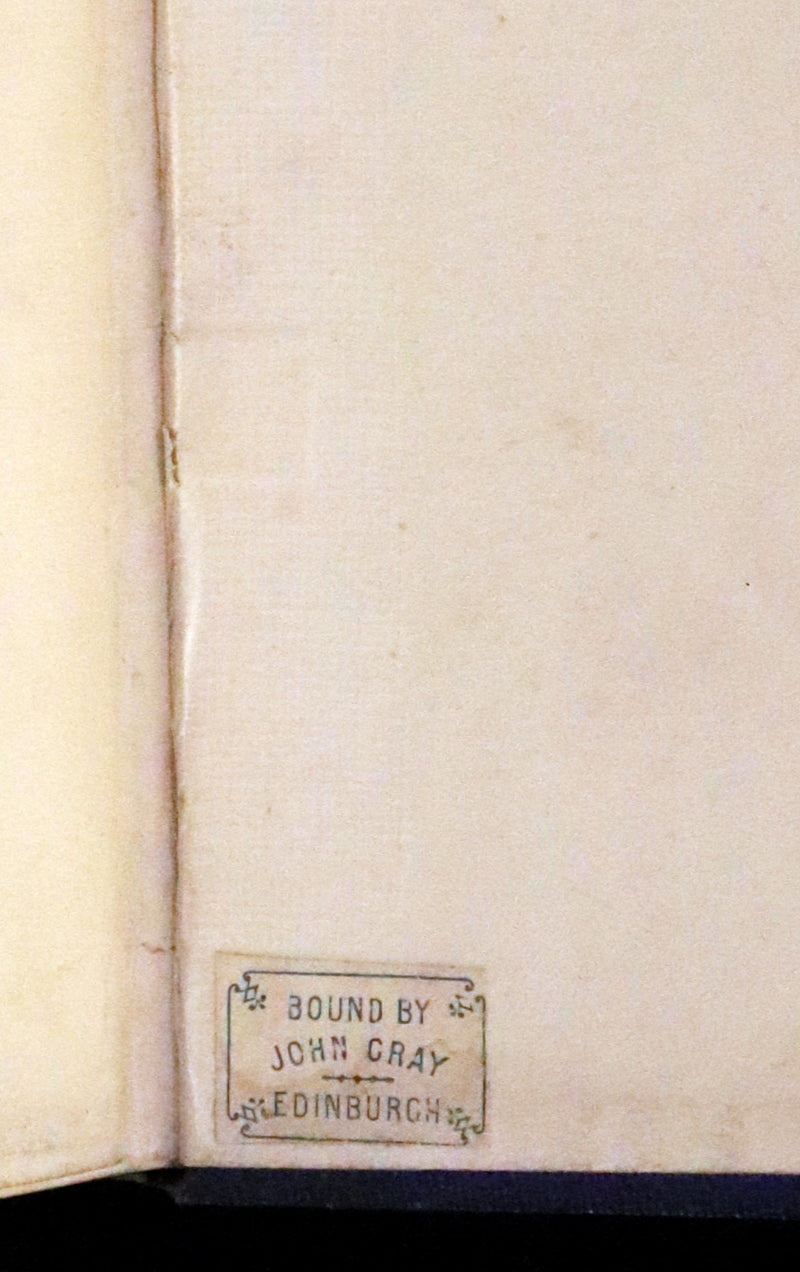 1853 Rare Book - Lady of the Lake by Sir Walter Scott, Illustrated by Birket Foster and John Gilbert.