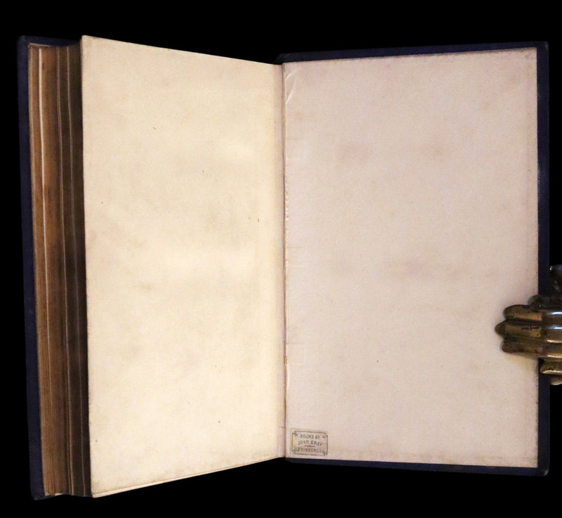 1853 Rare Book - Lady of the Lake by Sir Walter Scott, Illustrated by Birket Foster and John Gilbert.