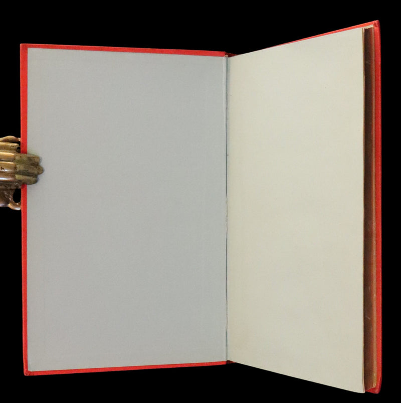 1880 Rare French Book - Around the Moon (Autour de la Lune) by Jules Verne. Illustrated.