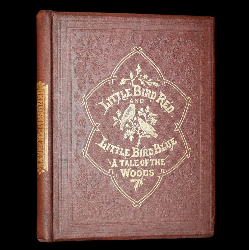 1861 Scarce Book - Little Bird Red and Little Bird Blue: A Tale of the Woods.