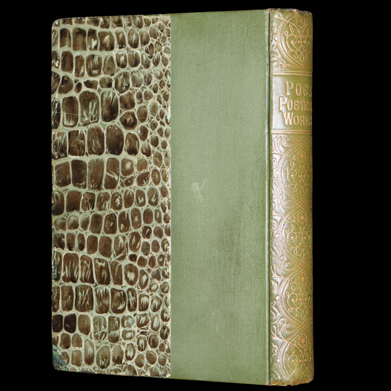 1890 Scarce Edition - The Poetical Works of Edgar Allan Poe Illustrated.