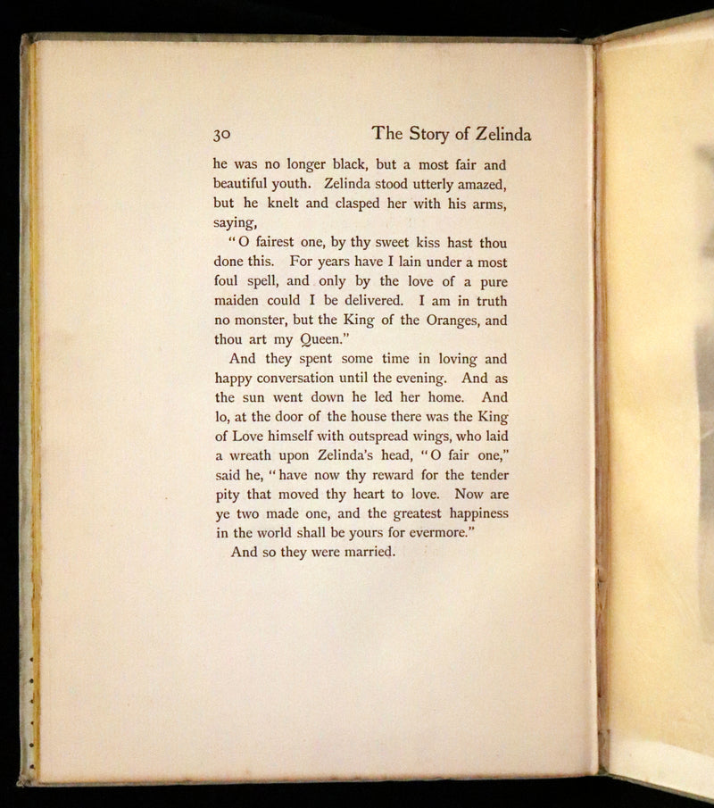 1895 Scarce Book - The Story of Zelinda and the Monster or, Beauty and the Beast