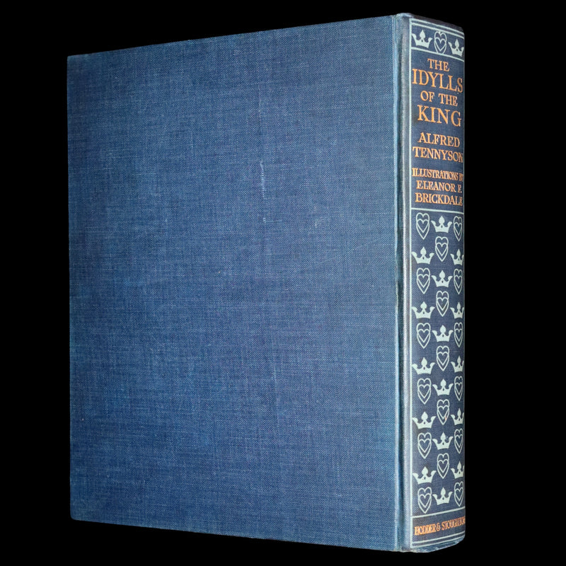 1911 Rare Book by Pre-Raphaelite Eleanor F Brickdale - Idylls of the King Arthur