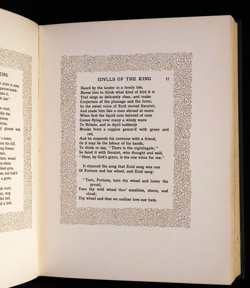 1911 Rare Book by Pre-Raphaelite Eleanor F Brickdale - Idylls of the King Arthur